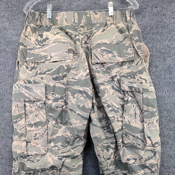 US Air Force USAF Mens Utility Digital Camo Trousers Green Size 34 Pockets - Picture 8 of 11